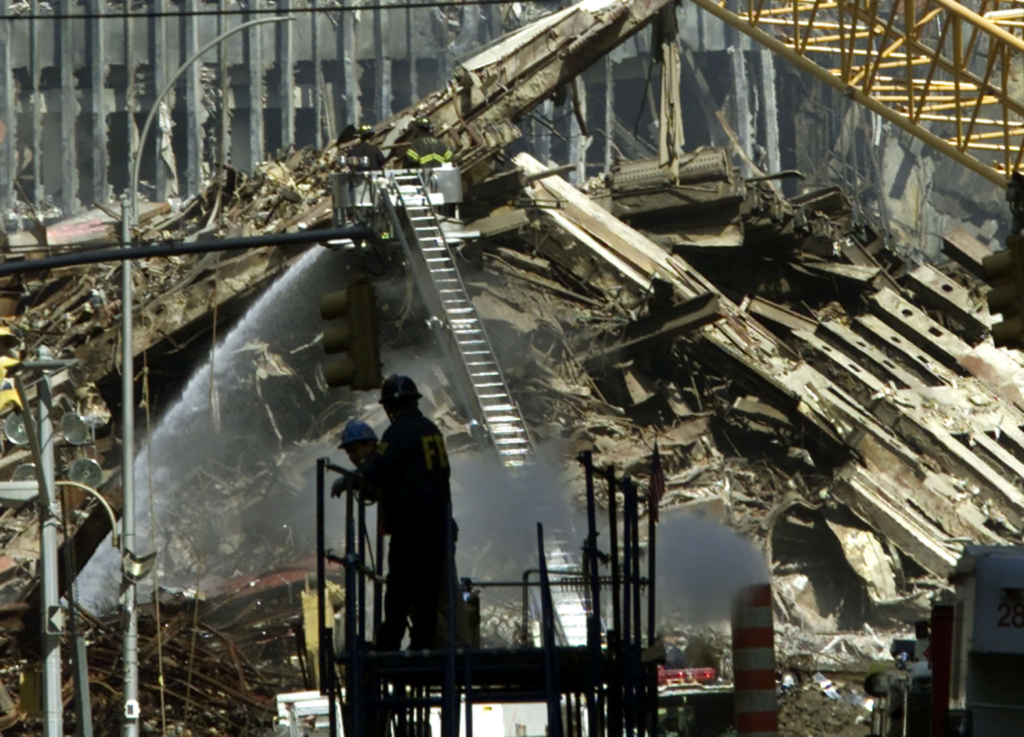 These images show horror and heroism in New York on 9/11, 19 years ago Friday 22