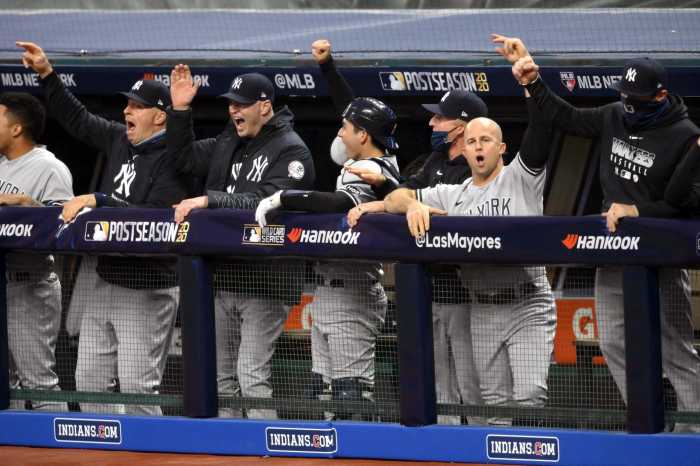 Yankees beat down on Cleveland, take 12-3 blowout win in first Wild Card game 5 Wild Card-New York