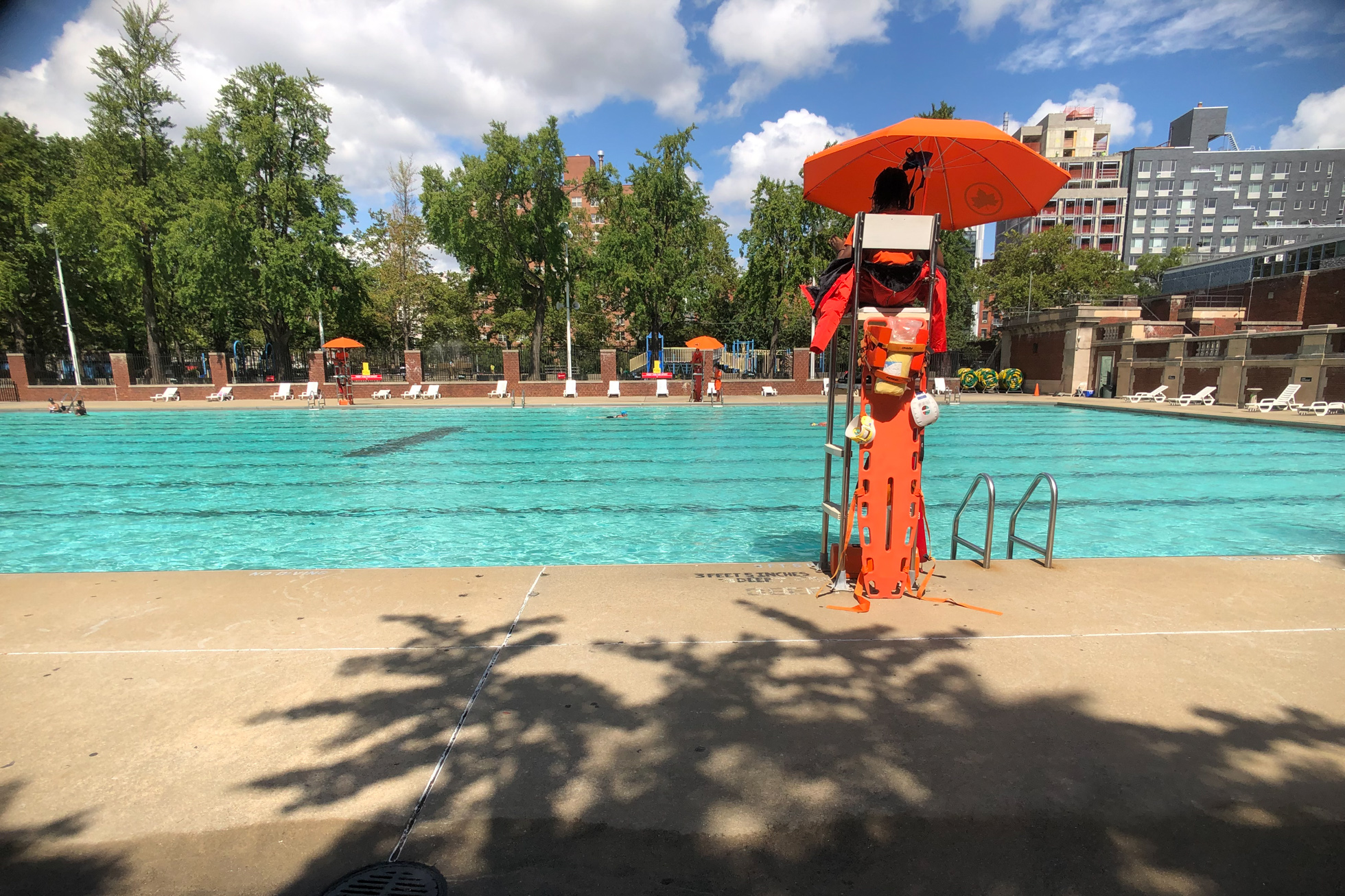 Hamilton Fish Pool on the Lower East Side