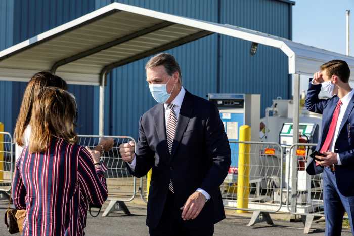 Republican Georgia senator mocks Kamala Harris' name at Trump rally 2