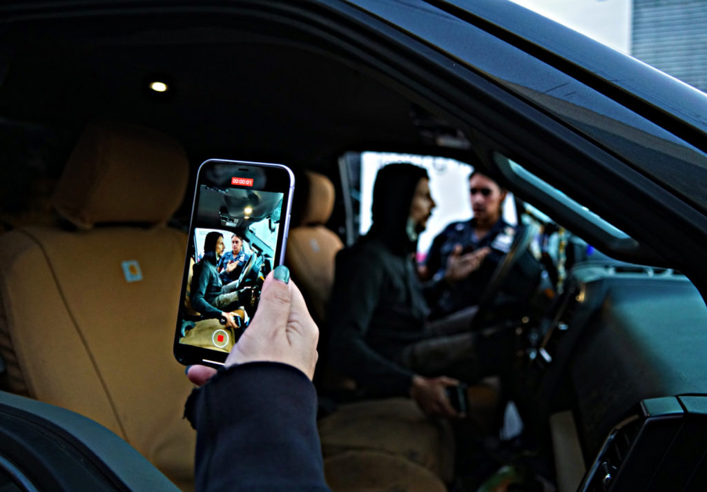 Protesters march from Brooklyn to Queens against police unions and QAnon 4