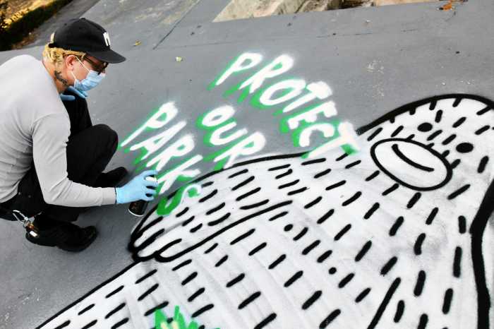 'Art Attack' offered fleeting protest of controversial East River Park resiliency project 3