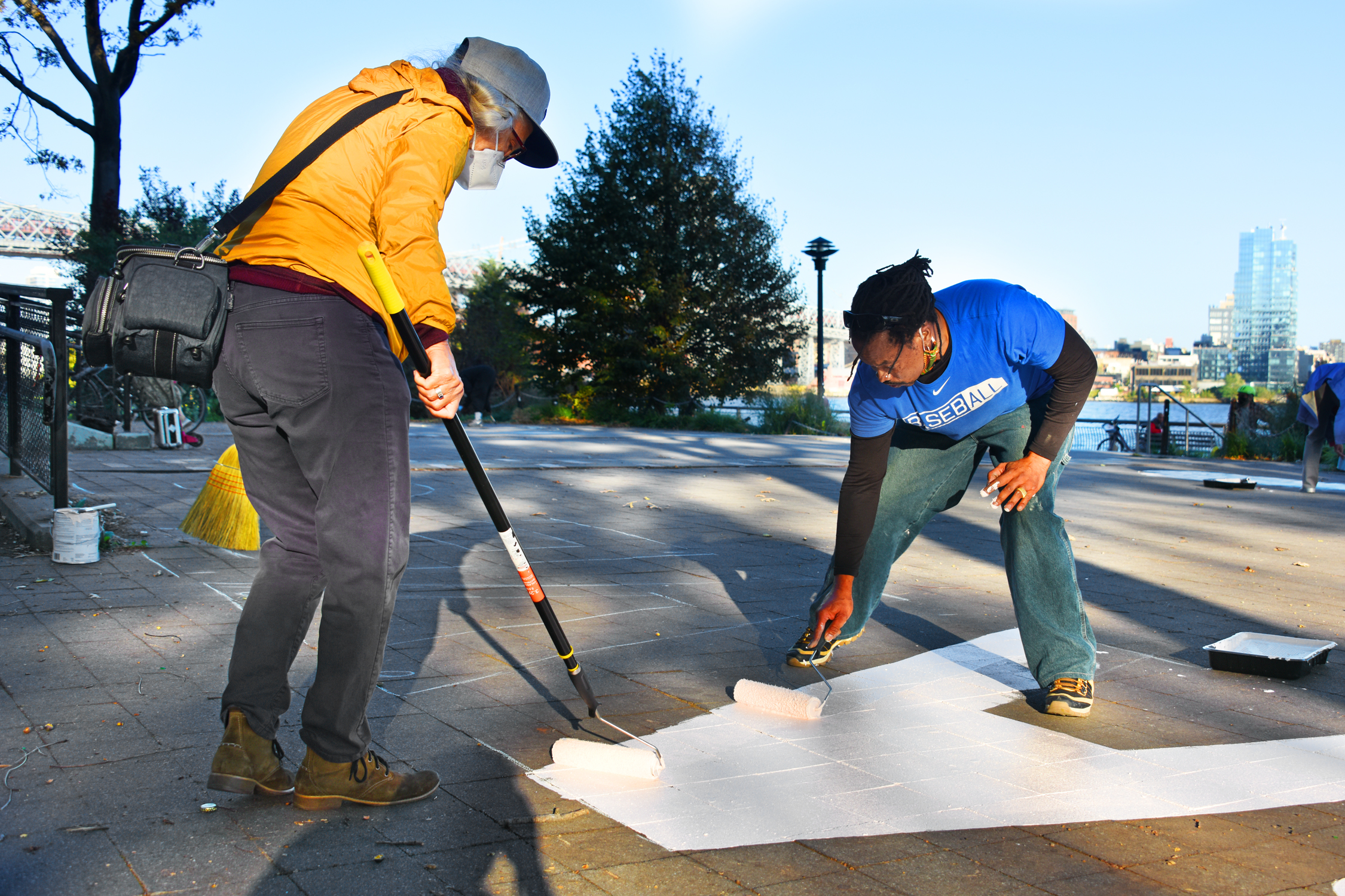 'Art Attack' offered fleeting protest of controversial East River Park resiliency project 11