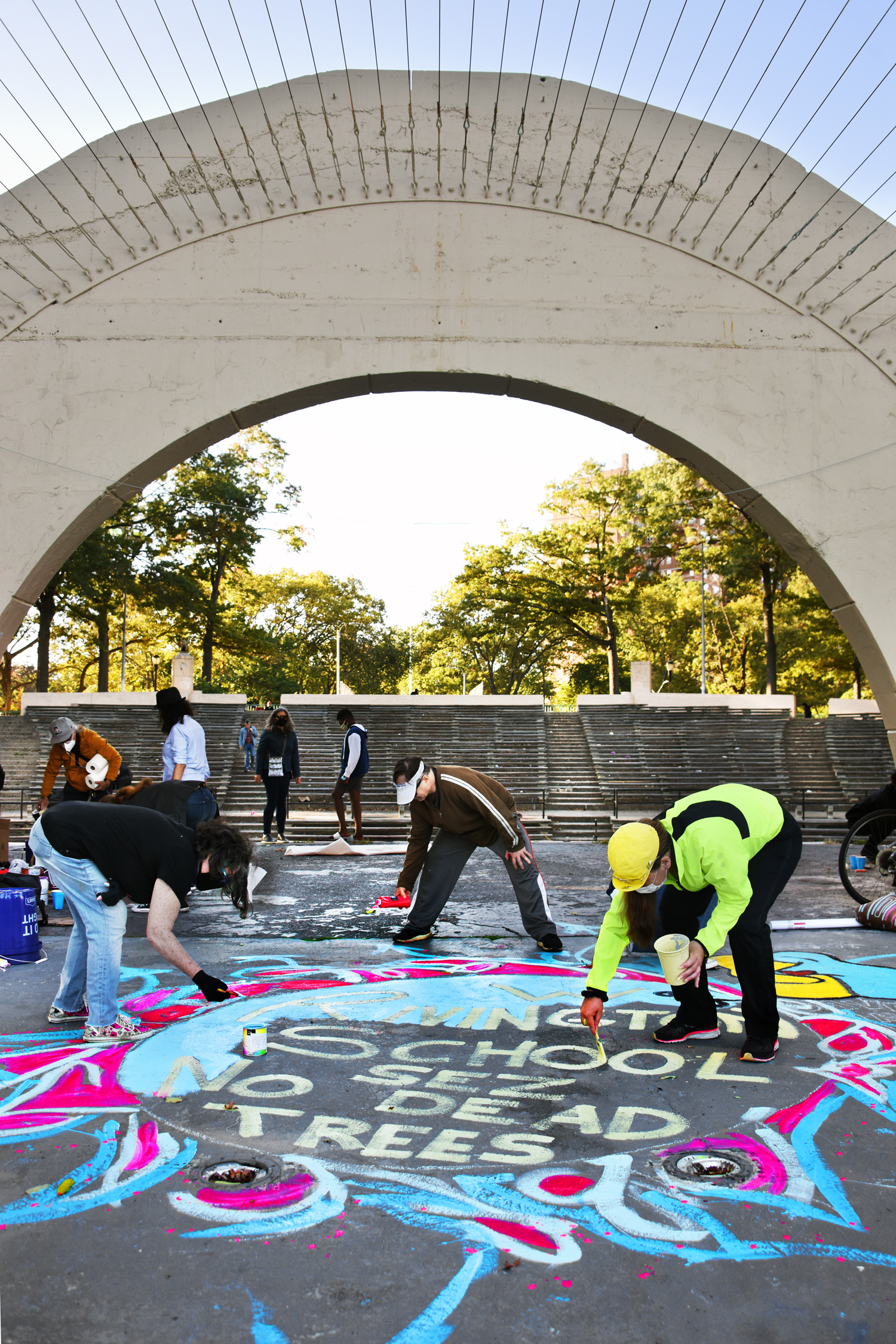 'Art Attack' offered fleeting protest of controversial East River Park resiliency project 9