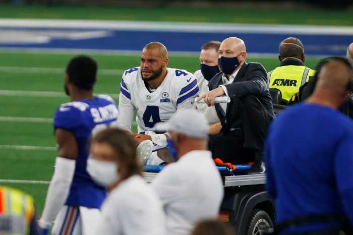 Dak Prescott surgery successful for compound ankle fracture, dislocation 4 New York Giants at Dallas Cowboys