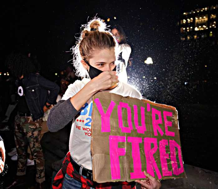 SEE IT: New Yorkers celebrate Trump's imminent defeat with party in the Village 14