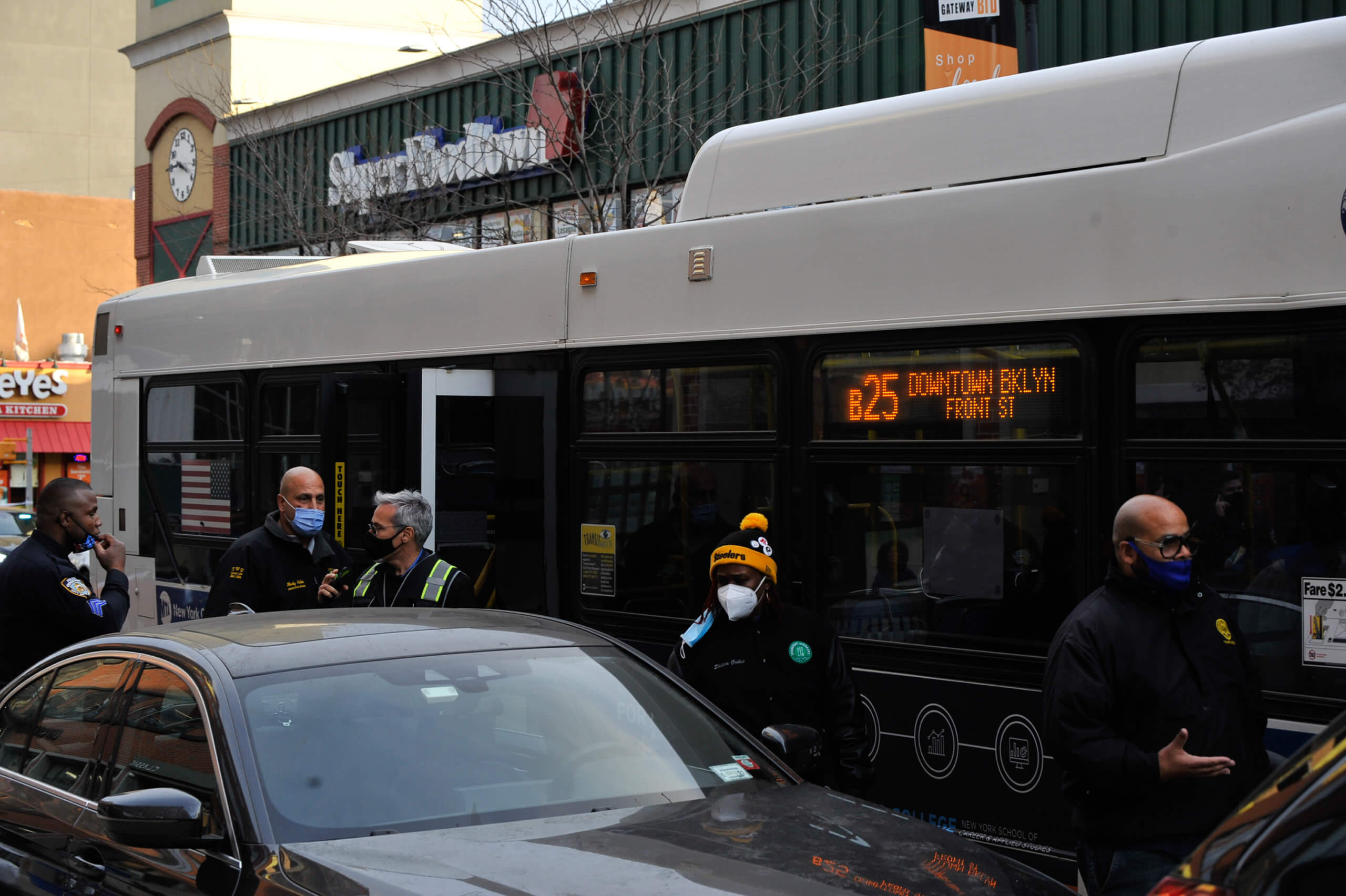 Senior woman in Brooklyn nearly killed by stray bullet while riding bus 4