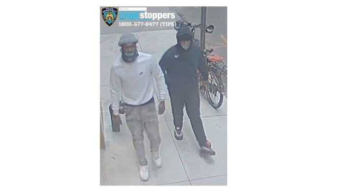 Robbers sought for accosting two men in an hour in the Financial District 5