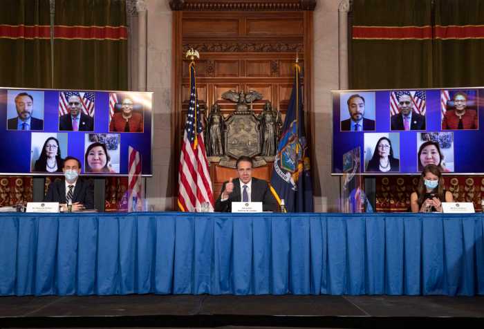 A year after the first COVID-19 case in New York, Cuomo stays off camera 4