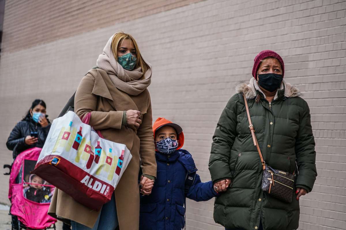 UFT welcomes elementary students return back to school 7 Happy to be back at school.