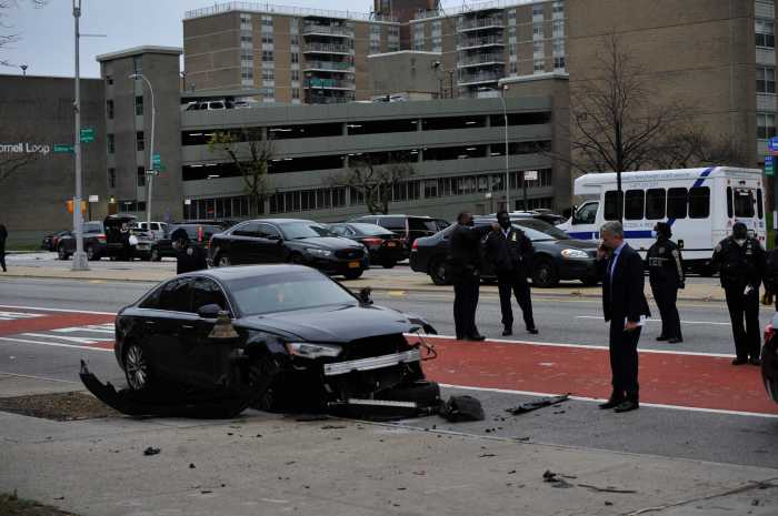 Driver shot in the back on Belt Parkway exit ramp, wrecks car in Brooklyn 5