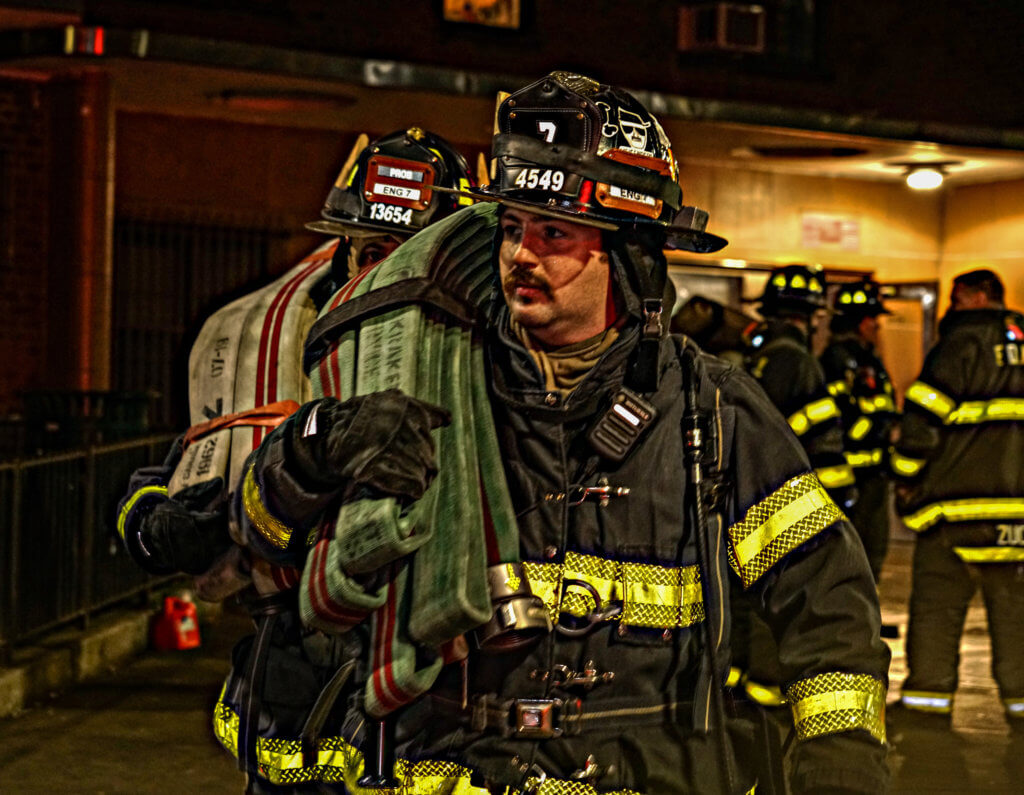 Two firefighters injured after blaze in Lower Manhattan's Smith Houses 2