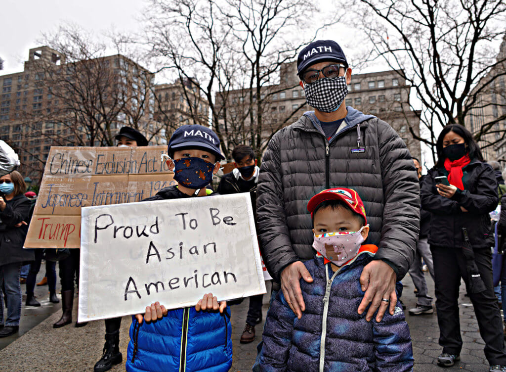 Rising up: Hundreds rally in Manhattan to condemn COVID-19 related anti-Asian hate crimes 10