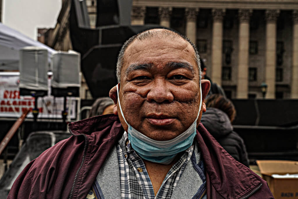 Rising up: Hundreds rally in Manhattan to condemn COVID-19 related anti-Asian hate crimes 6 Noel Quintana