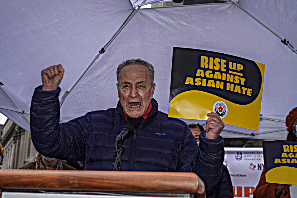 Rising up: Hundreds rally in Manhattan to condemn COVID-19 related anti-Asian hate crimes 7