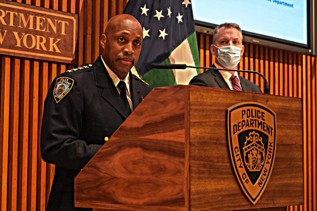 Shea dispels NYPD no-knock warrant myths, has eye on possible Chauvin trial protests in NYC 2