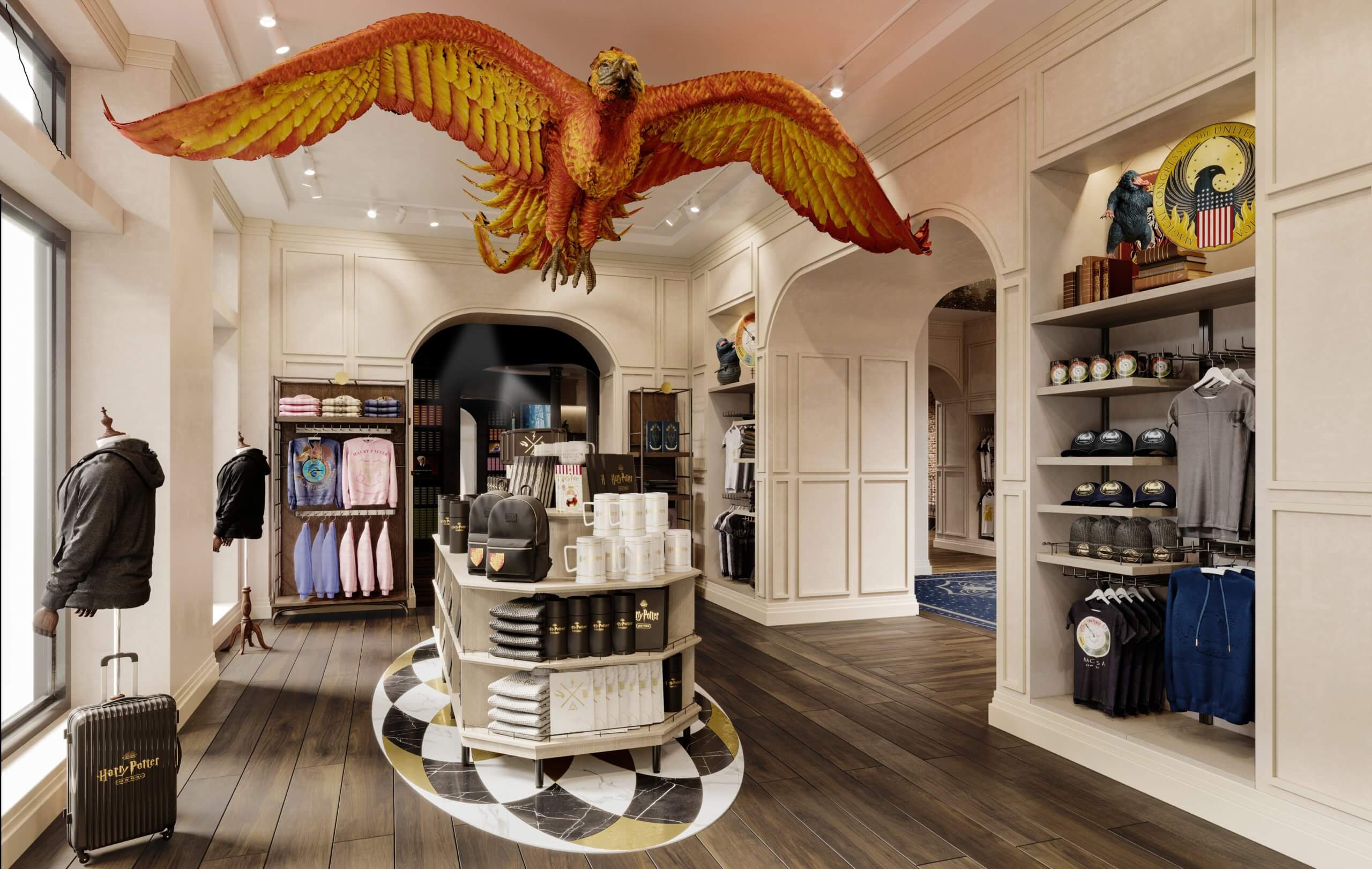 Take a peek inside the new Harry Potter New York store opening this summer in the Flatiron District 3