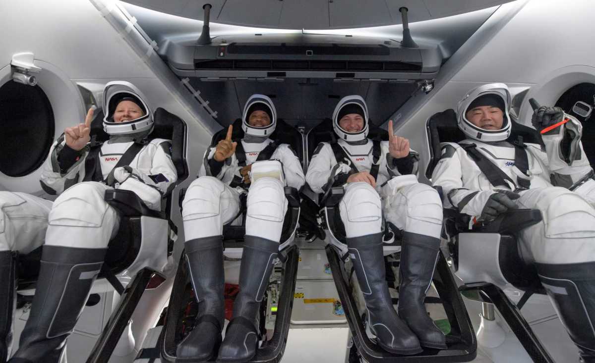 NASA’s SpaceX Crew-1 splashdown in the Gulf of Mexico