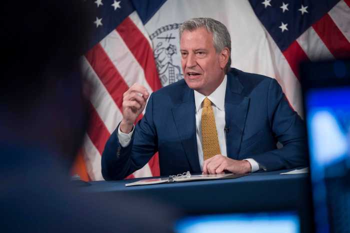 De Blasio pushes Albany to pass home rule bills boosting 'community hiring' in NYC 14