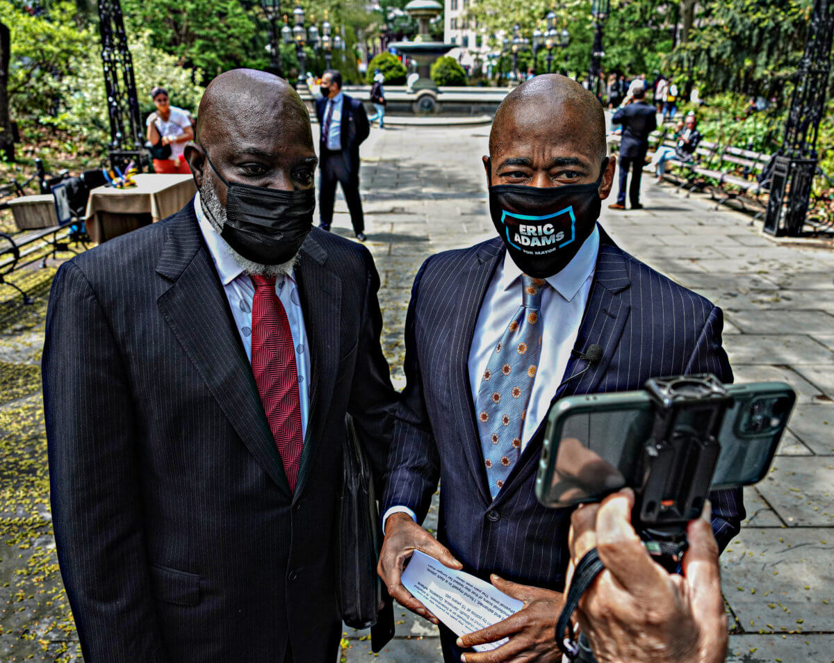 Police brutality survivor Abner Louima endorses former cop Eric Adams for mayor 4