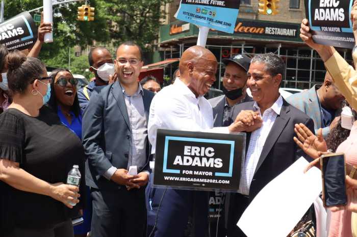 MAYOR'S RACE ROUNDUP: Espillat endorses Adams, Stringer unveils noise plan 5