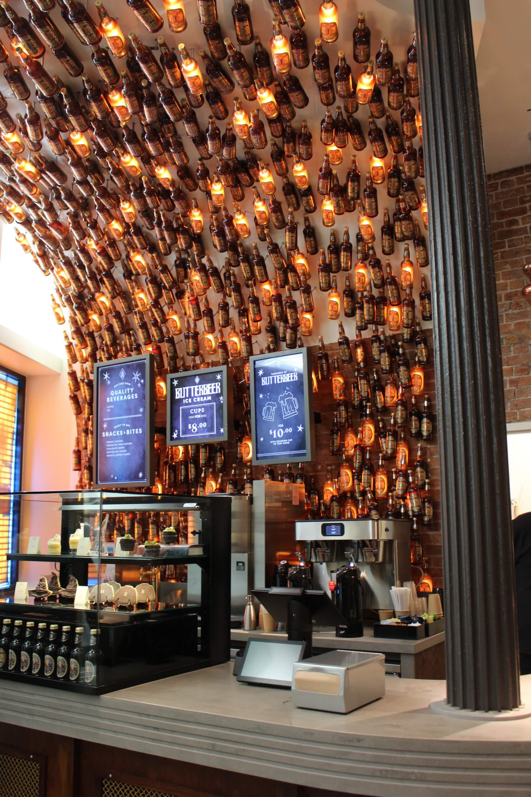 An inside look at Harry Potter New York's Butterbeer Bar with actress Evanna Lynch 2