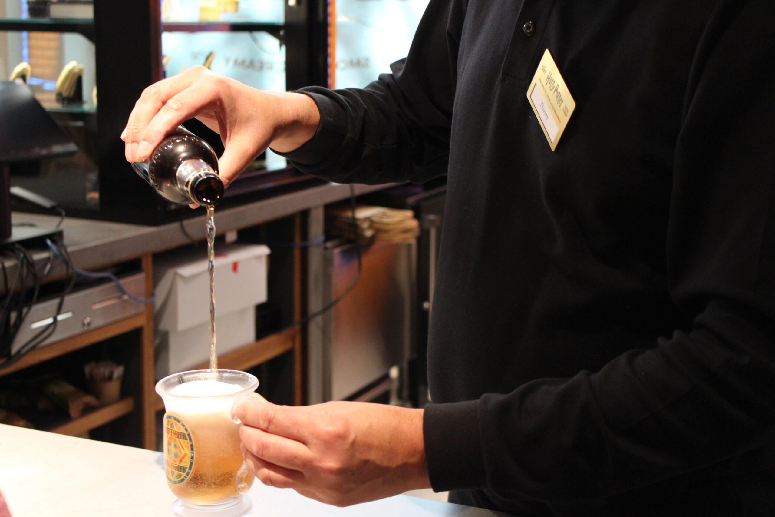 An inside look at Harry Potter New York's Butterbeer Bar with actress Evanna Lynch 4