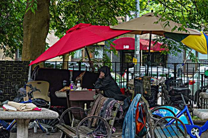 East Village's Tompkins Square Park also sees rise in homelessness, but residents unfazed 29