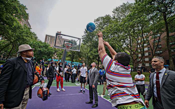 Safe Summer NYC initiative will refurbish 15 basketball courts at NYCHA complexes 6