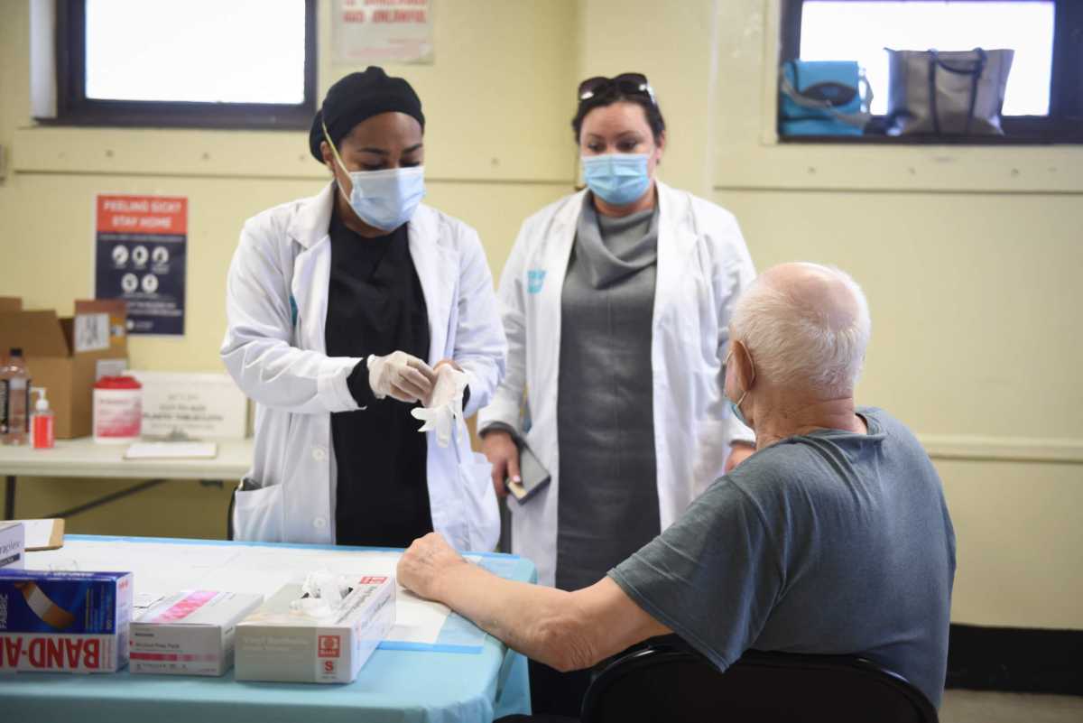 NYCHA vaccination site