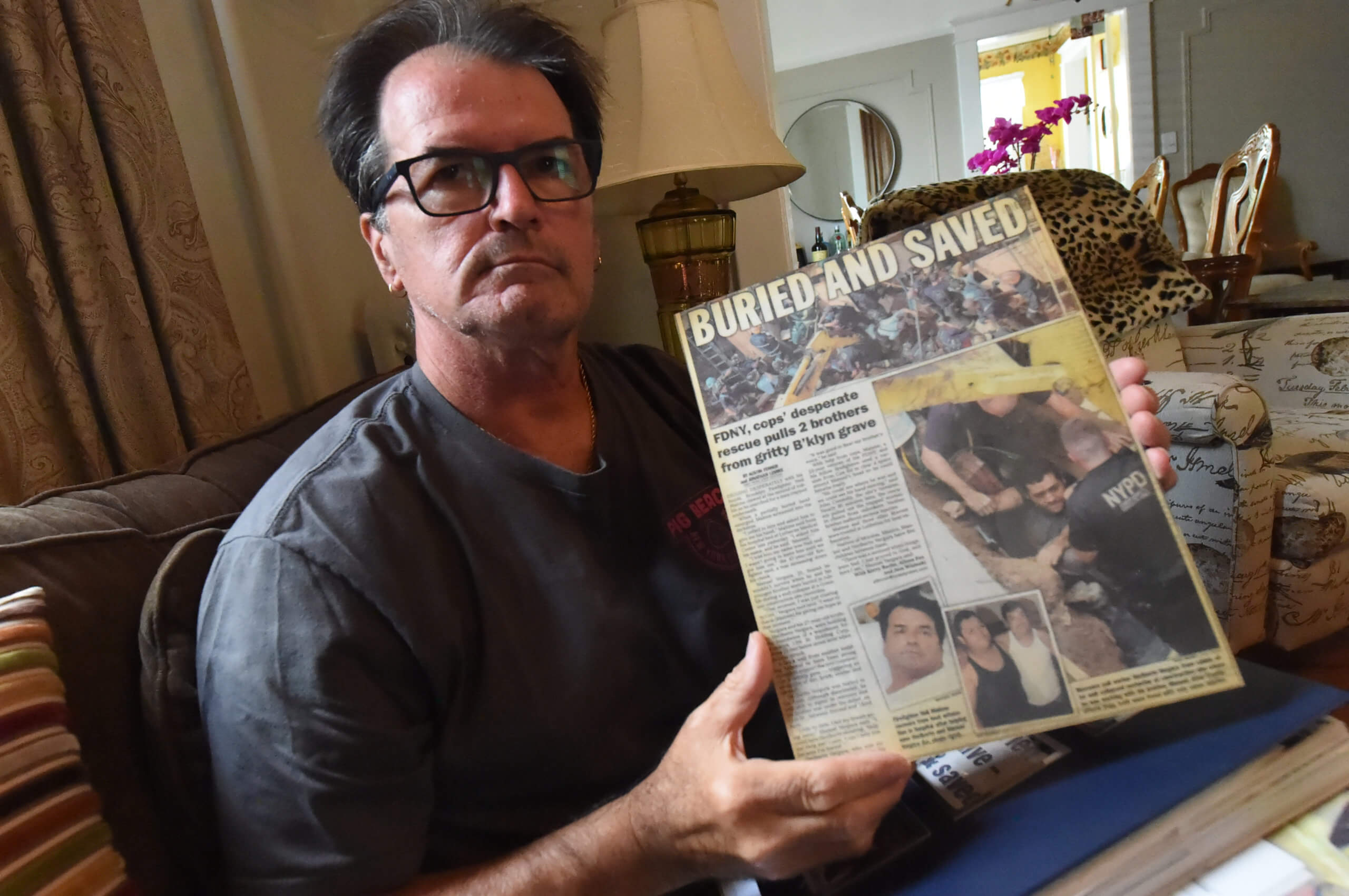 'There's a reason I was spared'; Brooklyn firefighter battling 9/11-related cancer recounts fateful day 8