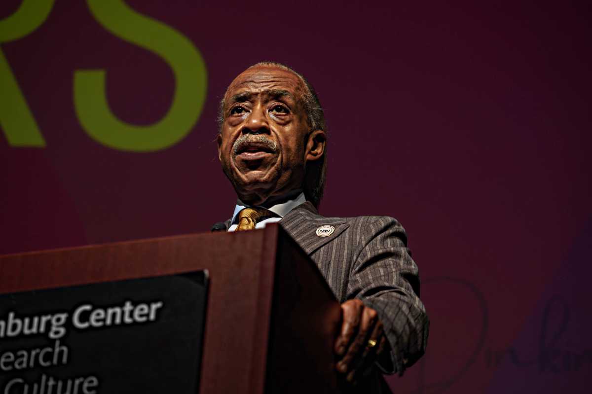 Al Sharpton Roger Goodell Brian Flroes