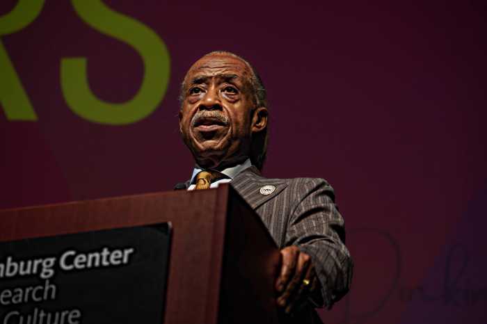 Al Sharpton Roger Goodell Brian Flroes