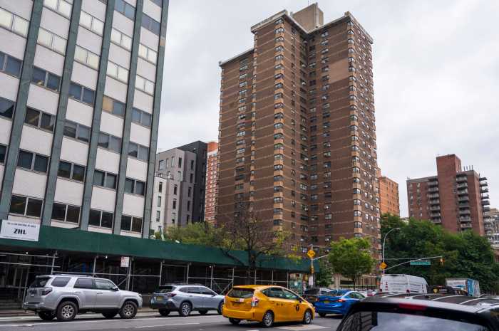 The exterior of the NYCHA Housing complex at 344 E. 28th St.