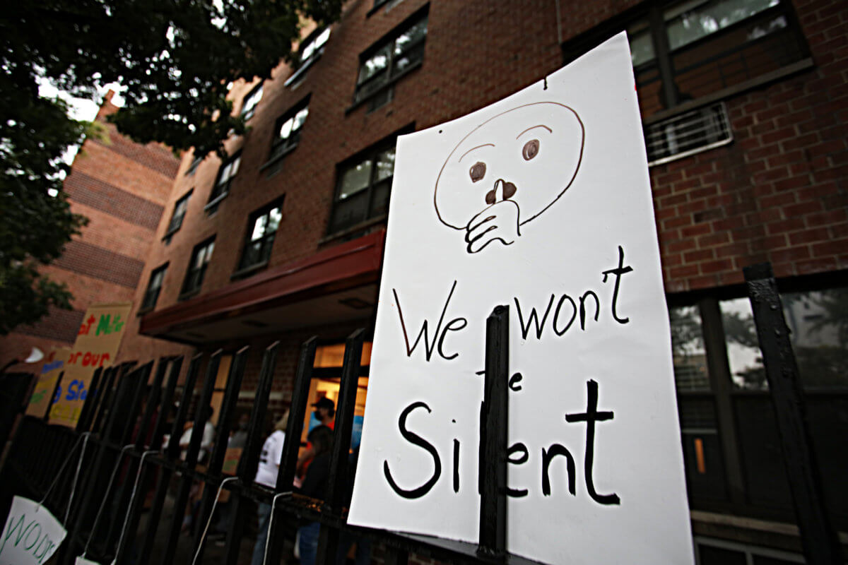 'Unacceptable': Hearing-impaired and disabled tenants rail against deplorable conditions in Lower East Side residence 21