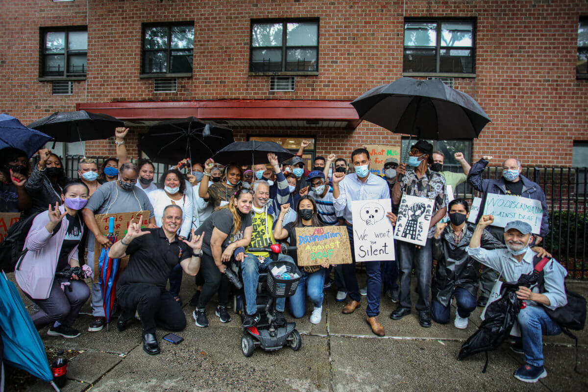'Unacceptable': Hearing-impaired and disabled tenants rail against deplorable conditions in Lower East Side residence 18