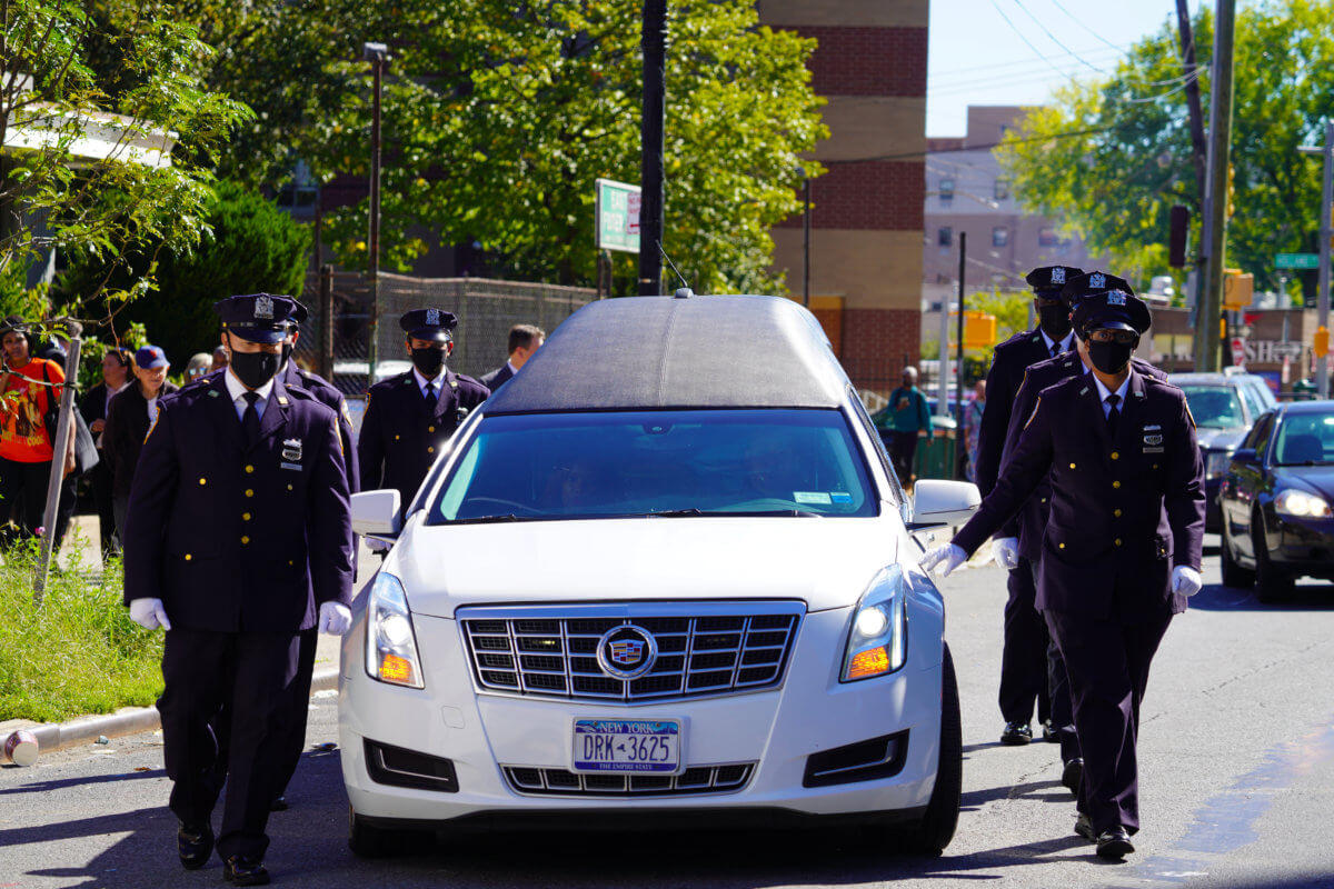 NYPD holds funeral for newborn twins murdered in unsolved Bronx case 10