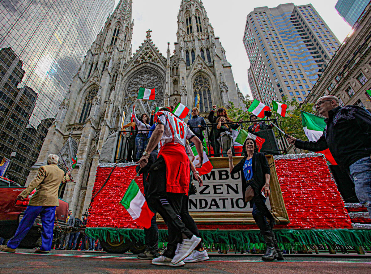 PHOTOS: Italian pride back on the march as Manhattan's Columbus Day parade returns for in-person celebration 21