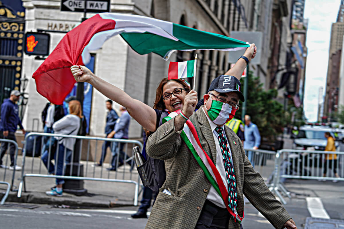 PHOTOS: Italian pride back on the march as Manhattan's Columbus Day parade returns for in-person celebration 15