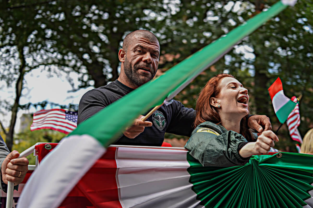 PHOTOS: Italian pride back on the march as Manhattan's Columbus Day parade returns for in-person celebration 12