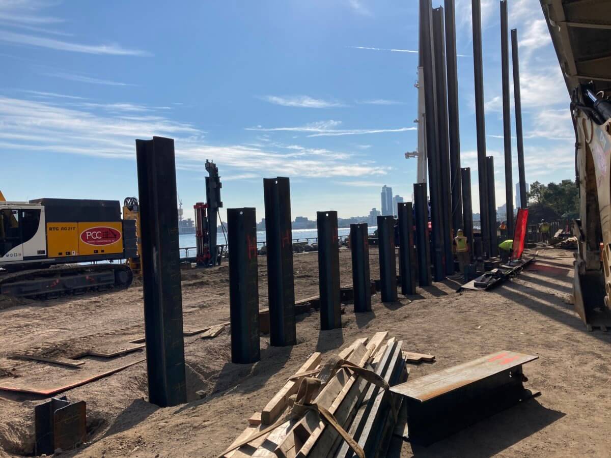 DDC and NYC Parks Department showcases East River Park resiliency construction 6