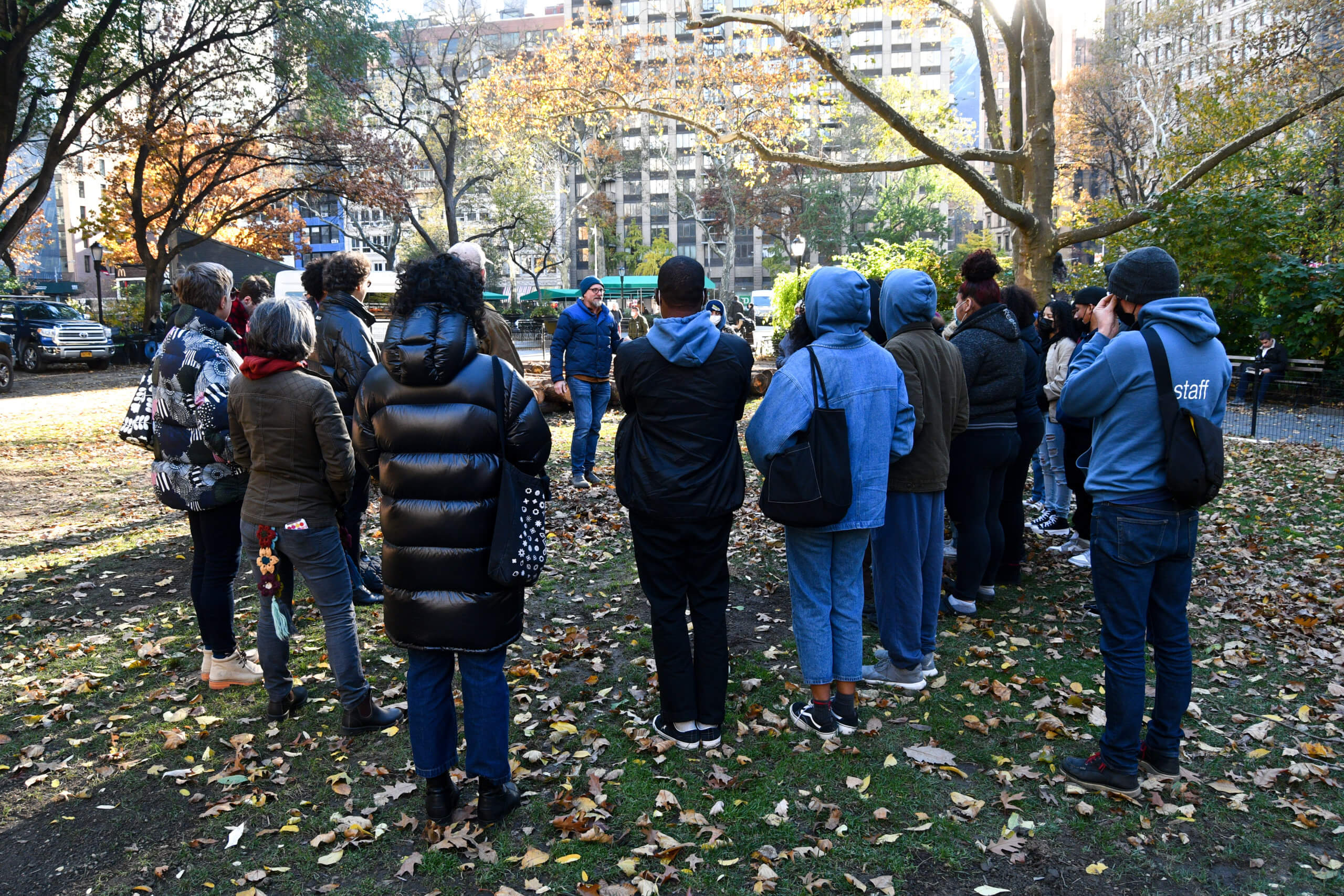 Wood from Madison Square Park art installation donated to Bronx-based organization working to empower youth 11