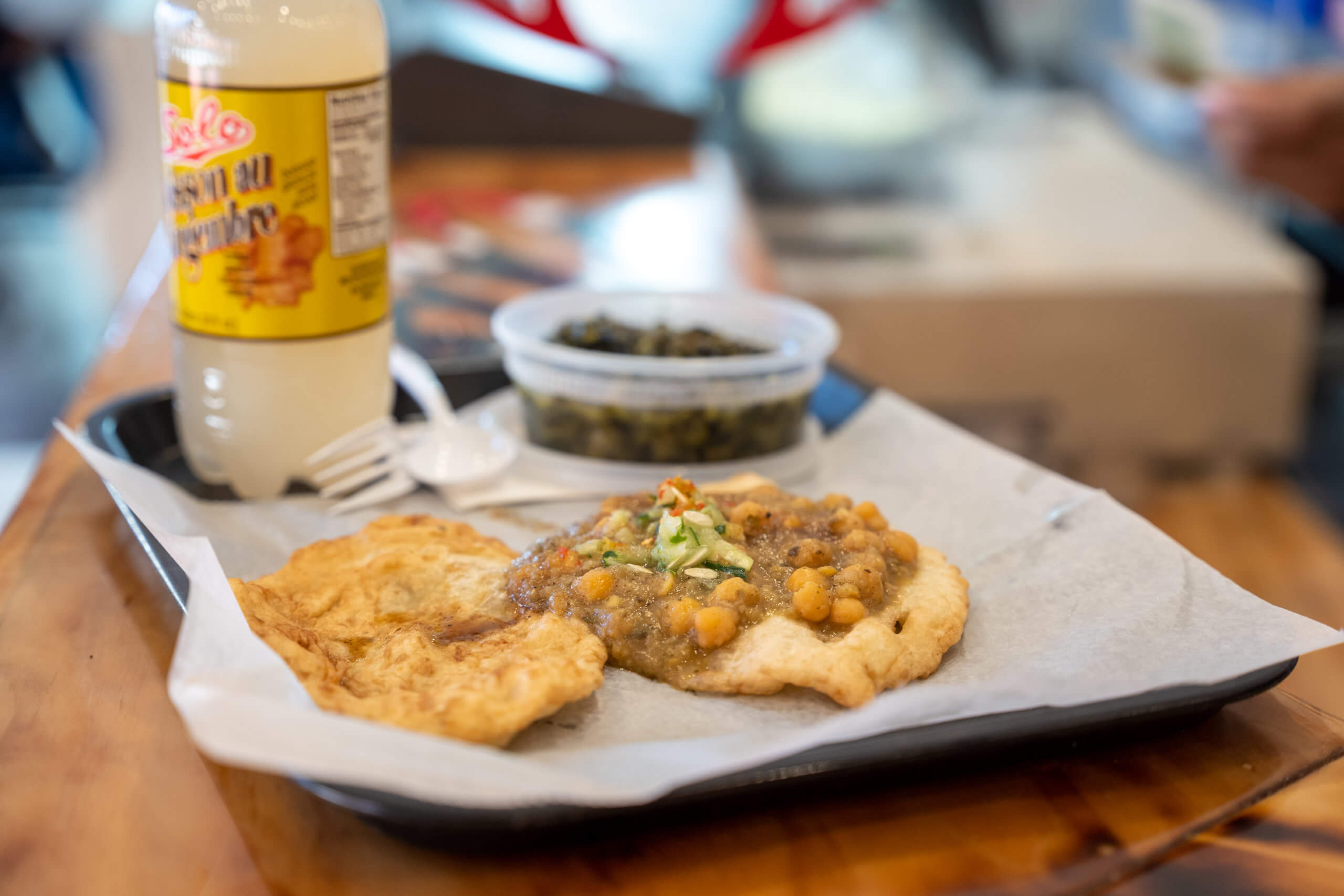 The popular meal at Trini-Girl in Brooklyn