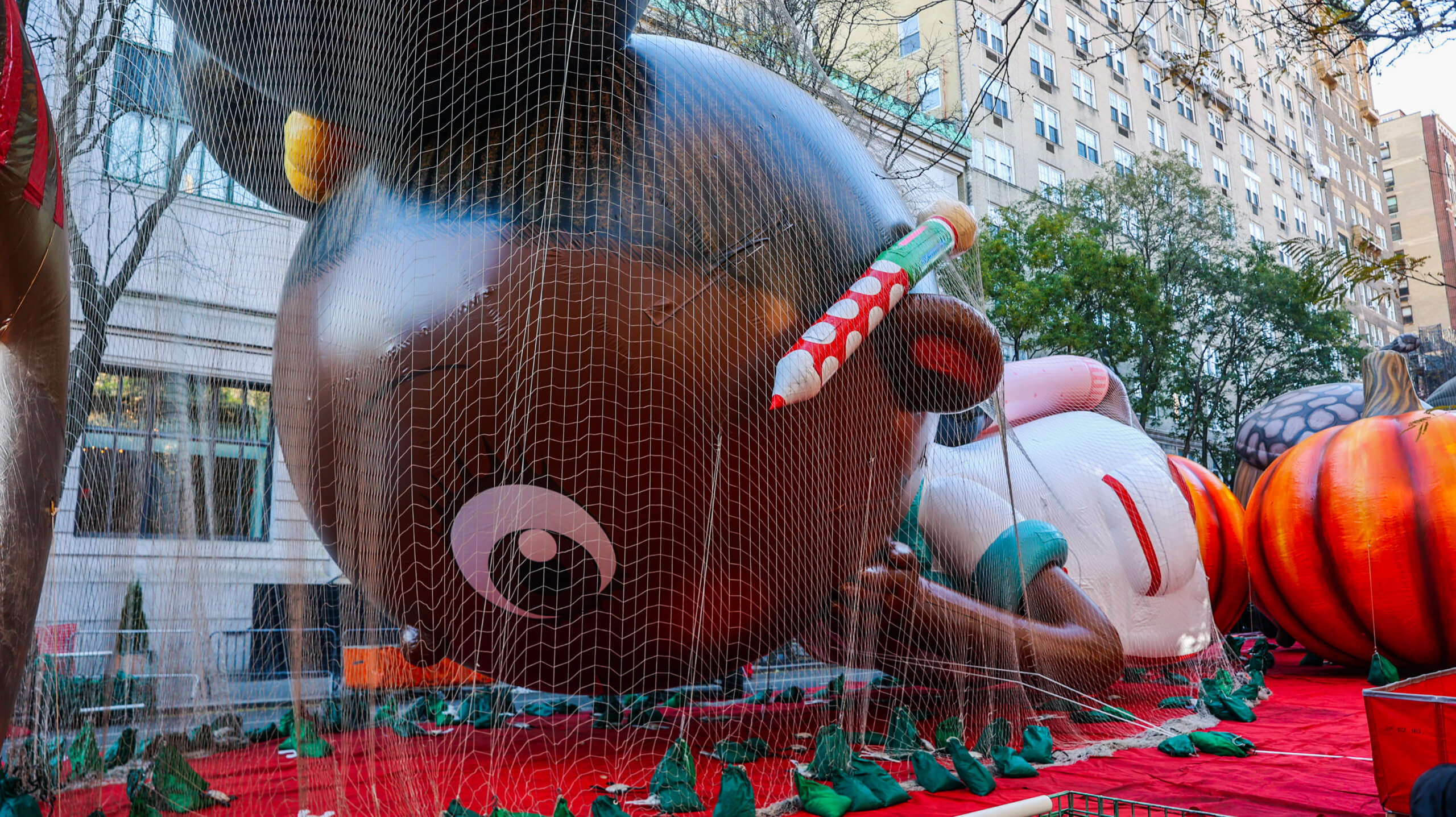 SEE IT: Macy's Thanksgiving Day Parade balloons inflated with fanfare again on Upper West Side 14