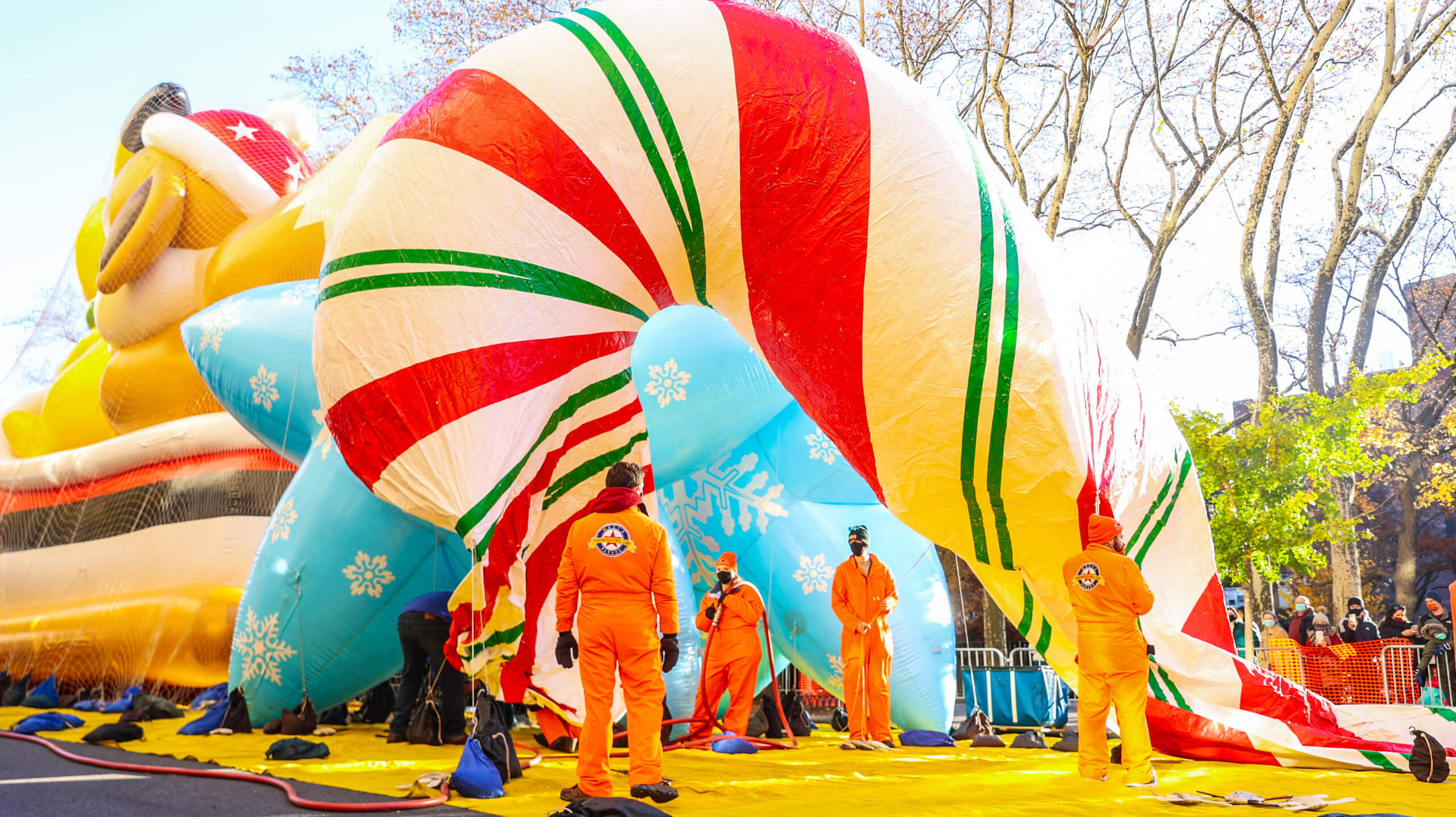 SEE IT: Macy's Thanksgiving Day Parade balloons inflated with fanfare again on Upper West Side 18