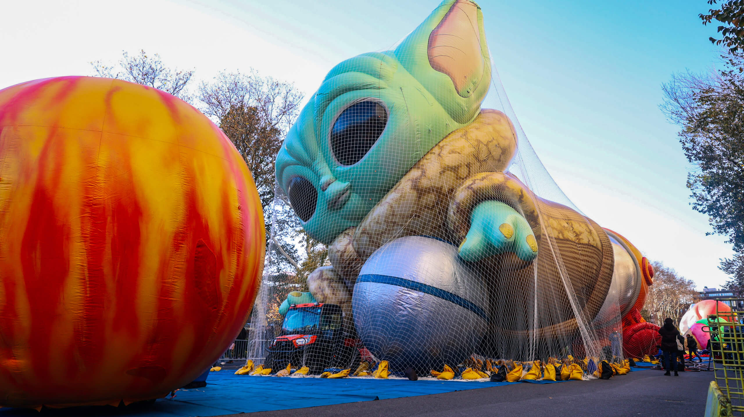 SEE IT: Macy's Thanksgiving Day Parade balloons inflated with fanfare again on Upper West Side 19