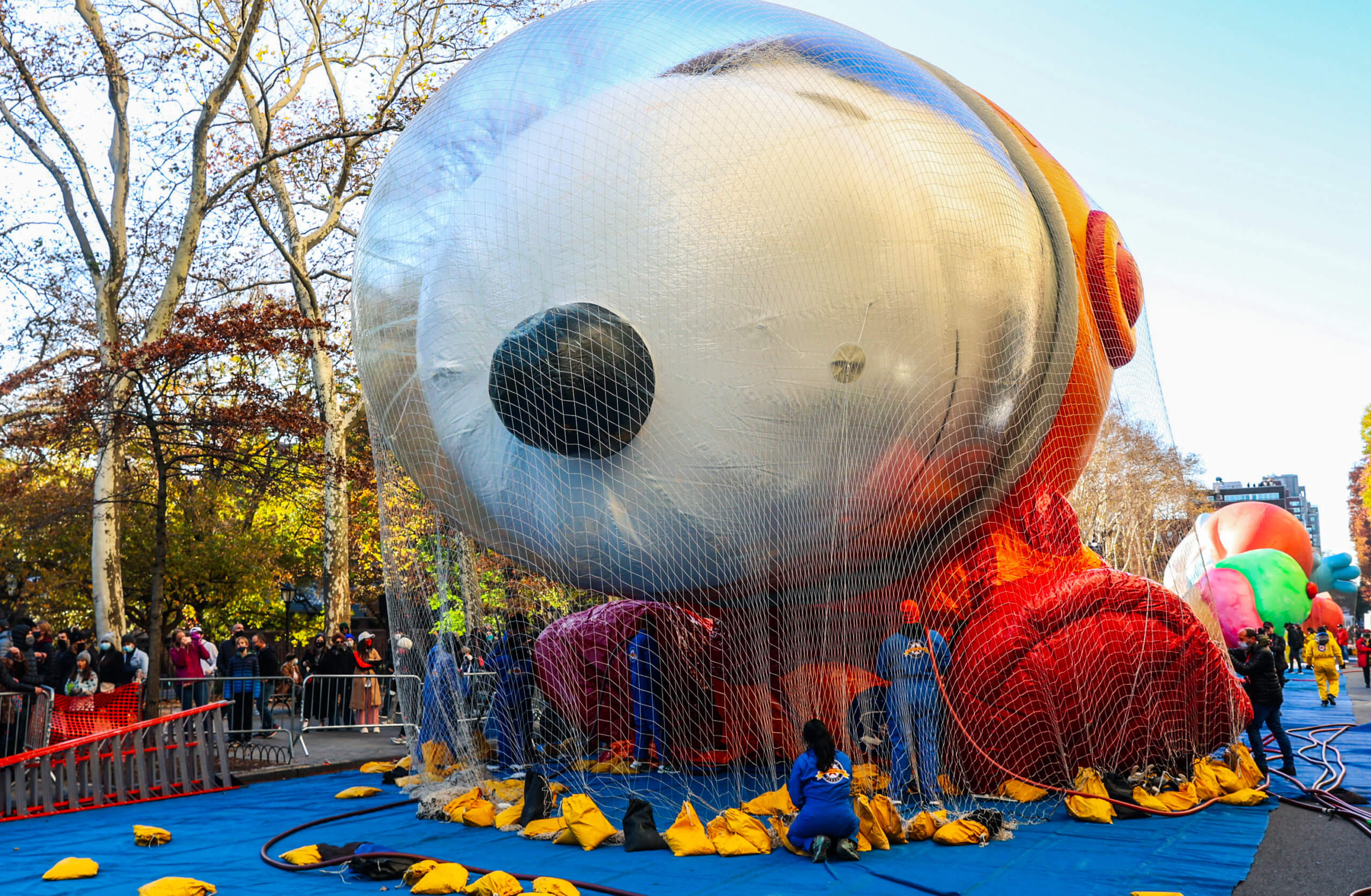 SEE IT: Macy's Thanksgiving Day Parade balloons inflated with fanfare again on Upper West Side 13