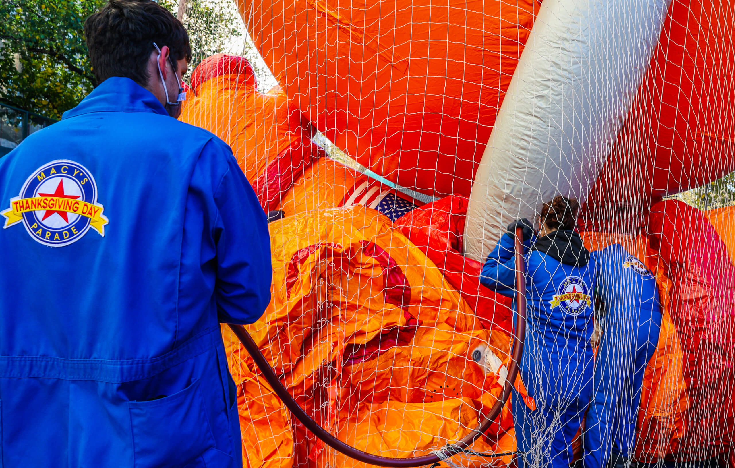 SEE IT: Macy's Thanksgiving Day Parade balloons inflated with fanfare again on Upper West Side 16