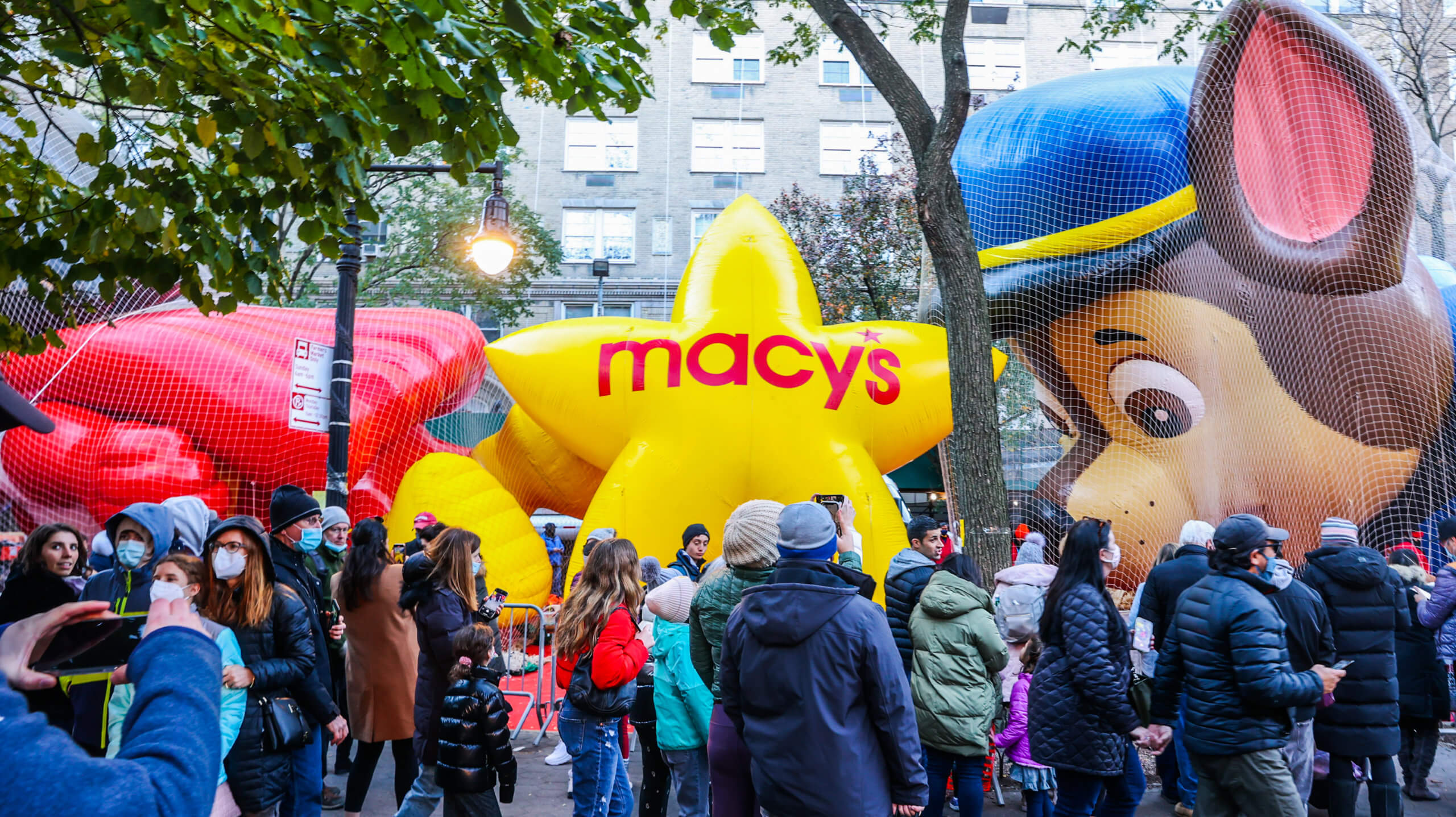 SEE IT: Macy's Thanksgiving Day Parade balloons inflated with fanfare again on Upper West Side 11
