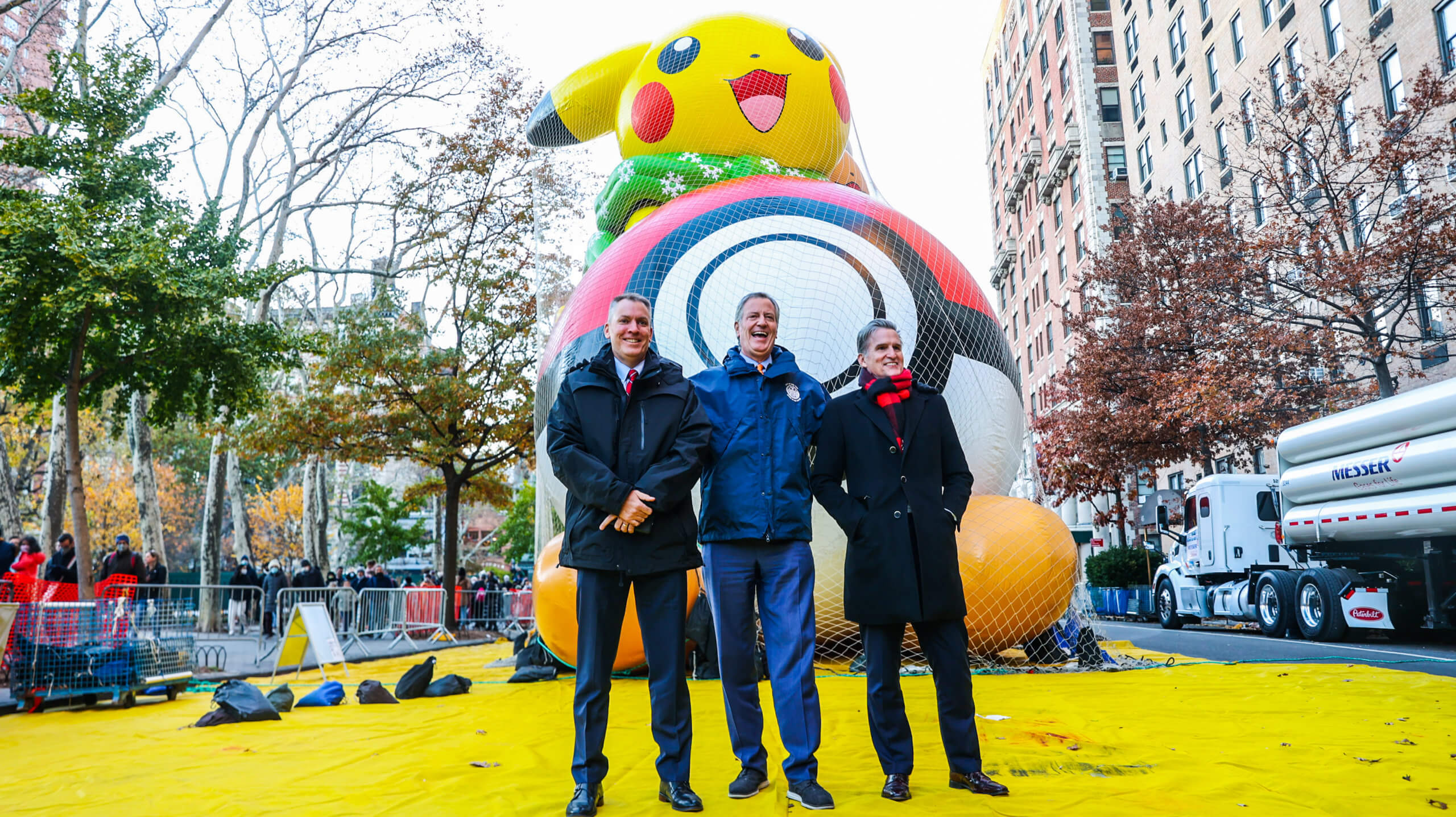 SEE IT: Macy's Thanksgiving Day Parade balloons inflated with fanfare again on Upper West Side 15